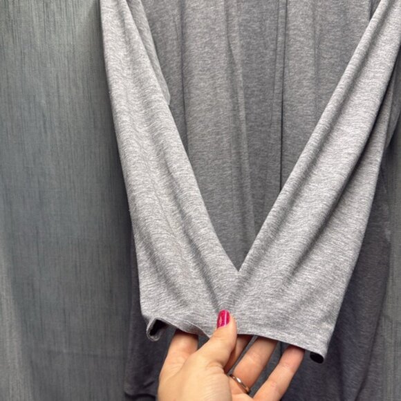 Uniqlo gray Open Front Cardigan size medium - Picture 6 of 8